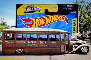 Crazy Rat Rod School Bus Takes First Place At Hot Wheels Legends Event