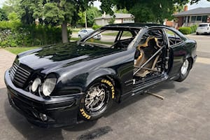 This Mercedes-AMG CLK55 Dragster Is Absolutely Nuts