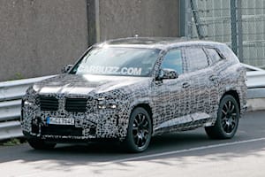 BMW XM Spied With BMW's Most Offensive Grilles Yet