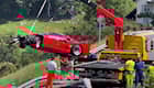 Watch A Ferrari F40 Get Wrecked Tackling Swiss Hill Climb