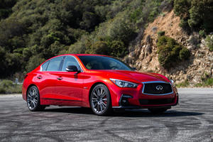 A Used Infiniti Q50 Red Sport Is A 400 Horsepower Luxury Bargain