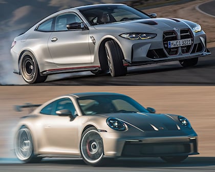 Track King Comparison: BMW M4 CSL Vs. Porsche 911 GT3